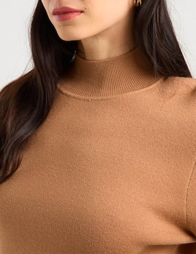 Suéter Duplan Petite cuello alto para mujer