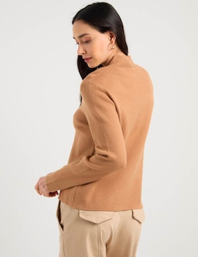 Suéter Duplan Petite cuello alto para mujer