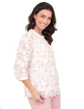 Blusa Duplan manga 3/4 para mujer