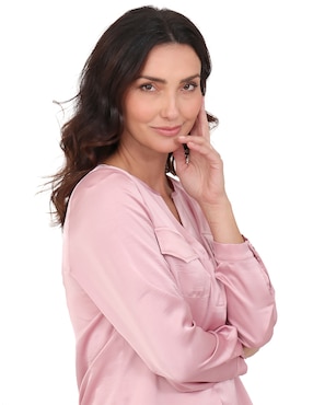 Blusa Duplan manga larga para mujer