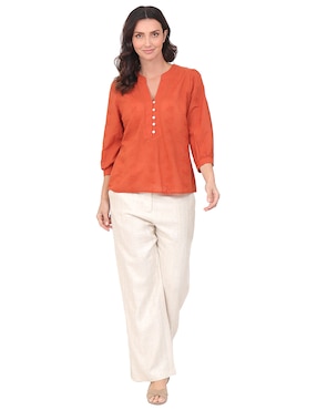 Blusa Duplan manga 3/4 para mujer