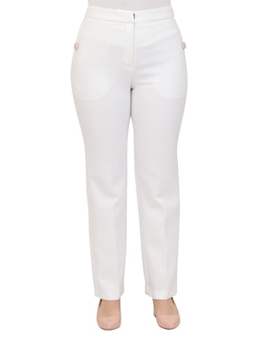 Pantalón de vestir Duplan Petite slim para mujer