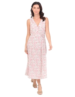 Vestido midi formal Duplan para mujer