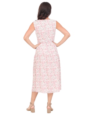 Vestido midi formal Duplan para mujer