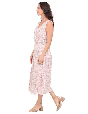 Vestido midi formal Duplan para mujer