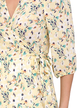 Vestido midi casual Duplan para mujer