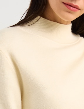 Suéter Duplant Petite cuello alto pra mujer