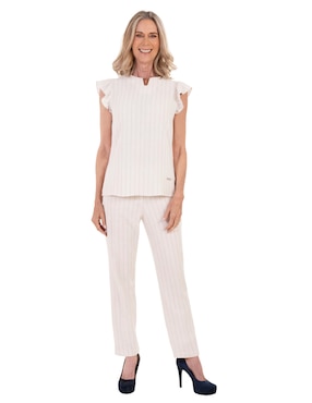 Blusa Chaps manga corta para mujer