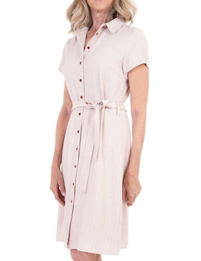 Vestido a la rodilla casual Chaps para mujer