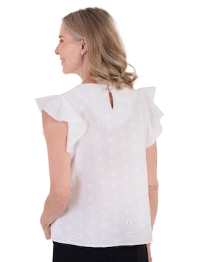 Blusa Chaps manga corta para mujer