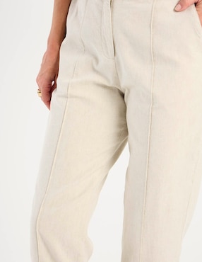 Pantalón capri Ábito straight para mujer