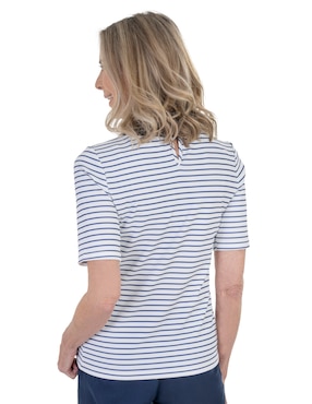 Blusa Chaps manga corta para mujer