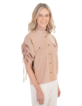 Blusa Chaps manga 3/4 para mujer