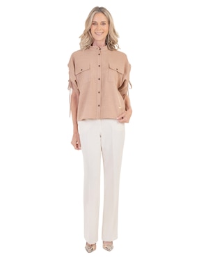Blusa Chaps manga 3/4 para mujer