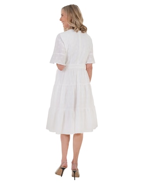 Vestido a la rodilla casual Chaps para mujer