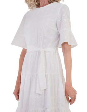 Vestido a la rodilla casual Chaps para mujer
