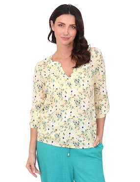 Blusa Duplan manga al codo para mujer