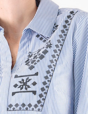 Blusa Margaret manga 3/4 para mujer