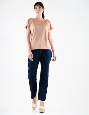 Blusa Margaret manga corta para mujer