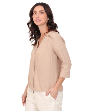 Blusa Duplan manga 3/4 para mujer