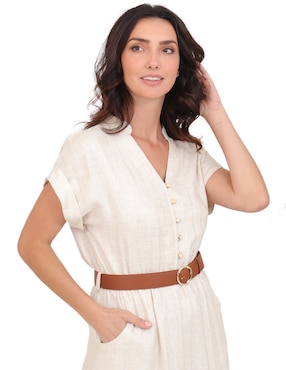 Vestido 3/4 casual Duplan para mujer