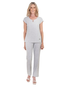 Blusa Chaps manga corta para mujer