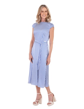 Vestido a la rodilla casual Chaps para mujer