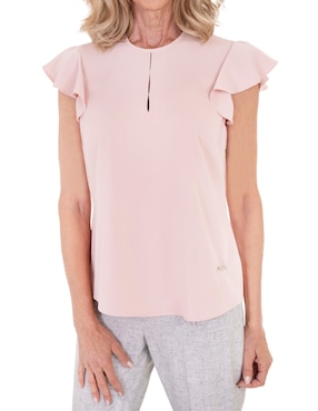 Blusa Chaps manga corta para mujer