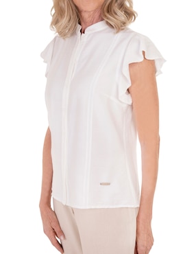 Blusa Chaps manga corta para mujer
