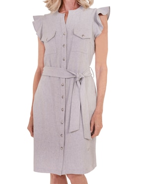 Vestido a la rodilla casual Chaps para mujer