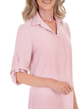 Vestido midi casual Chaps para mujer