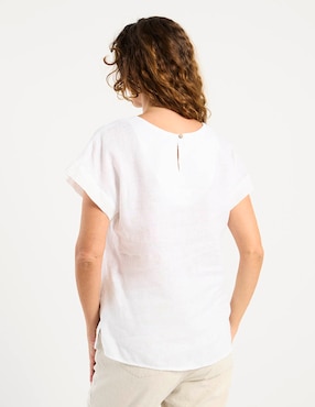 Blusa Ábito manga corta para mujer