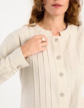 Blusa Ábito manga larga para mujer
