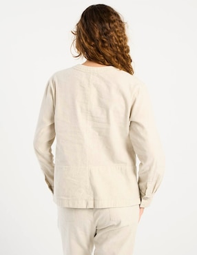 Blusa Ábito manga larga para mujer