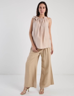 Blusa de tirantes Lorenza Blau para mujer