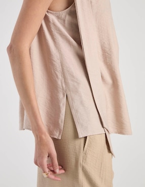 Blusa de tirantes Lorenza Blau para mujer