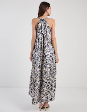 Vestido crop playa Lorenza Blau para mujer