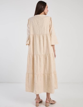 Vestido crop casual Lorenza Blau para mujer