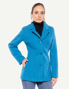 Abrigo Karla D' Liz regular para mujer