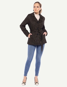 Abrigo Karla D' Liz regular para mujer
