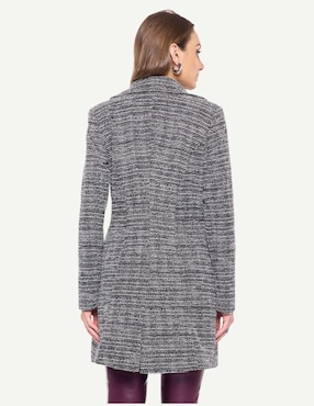 Abrigo Karla D' Liz regular para mujer
