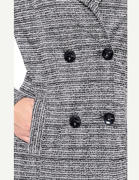 Abrigo Karla D' Liz regular para mujer