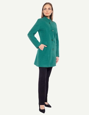 Abrigo Karla D' Liz regular para mujer