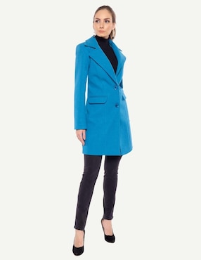 Abrigo Karla D' Liz regular para mujer