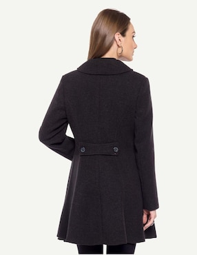 Abrigo Karla D' Liz regular para mujer