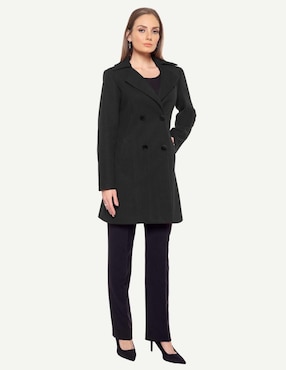 Abrigo Karla D' Liz regular para mujer