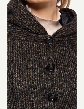Abrigo Karla D' Liz regular para mujer