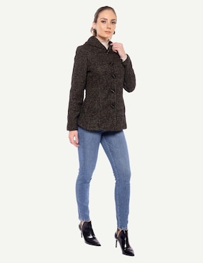 Abrigo Karla D' Liz regular para mujer