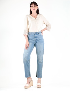 Jeans bota Margaret para mujer