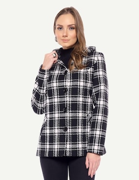 Abrigo Karla D' Liz regular para mujer